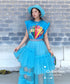 Colorful Pop Top & Skirt